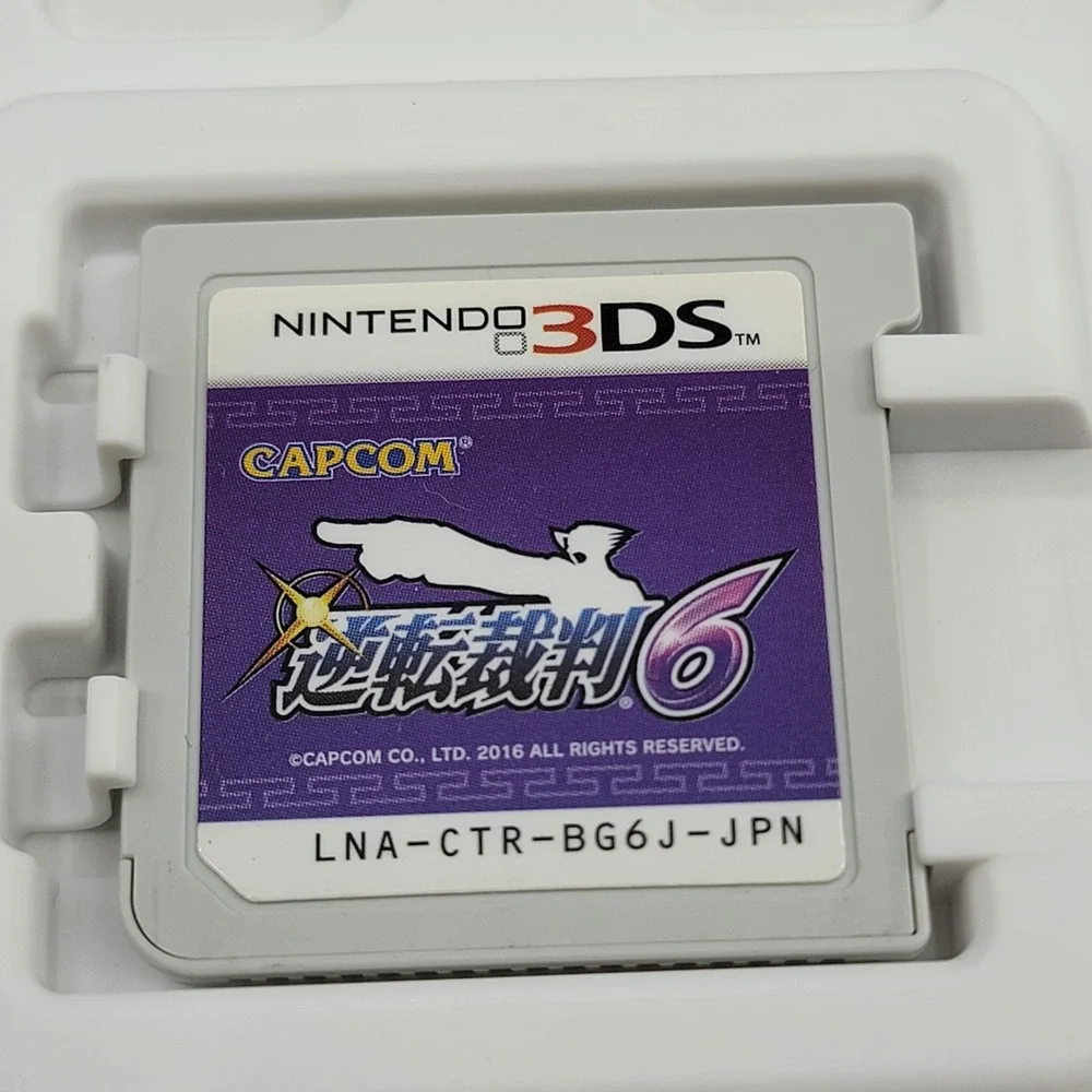 Phoenix Wright Ace Attorney 6 (Nintendo 3DS) Japanese Video Game 1716